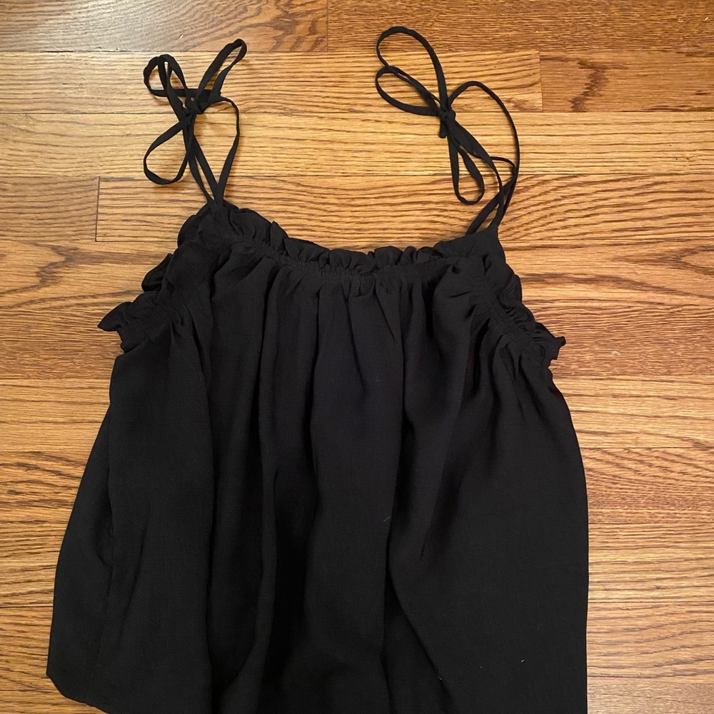 Black tie top